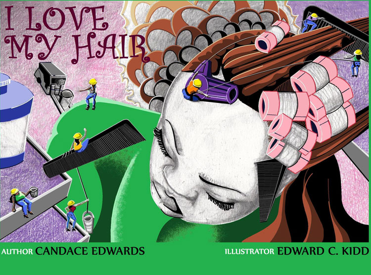 I Love My Hair (Book) Urban Intellectuals Store