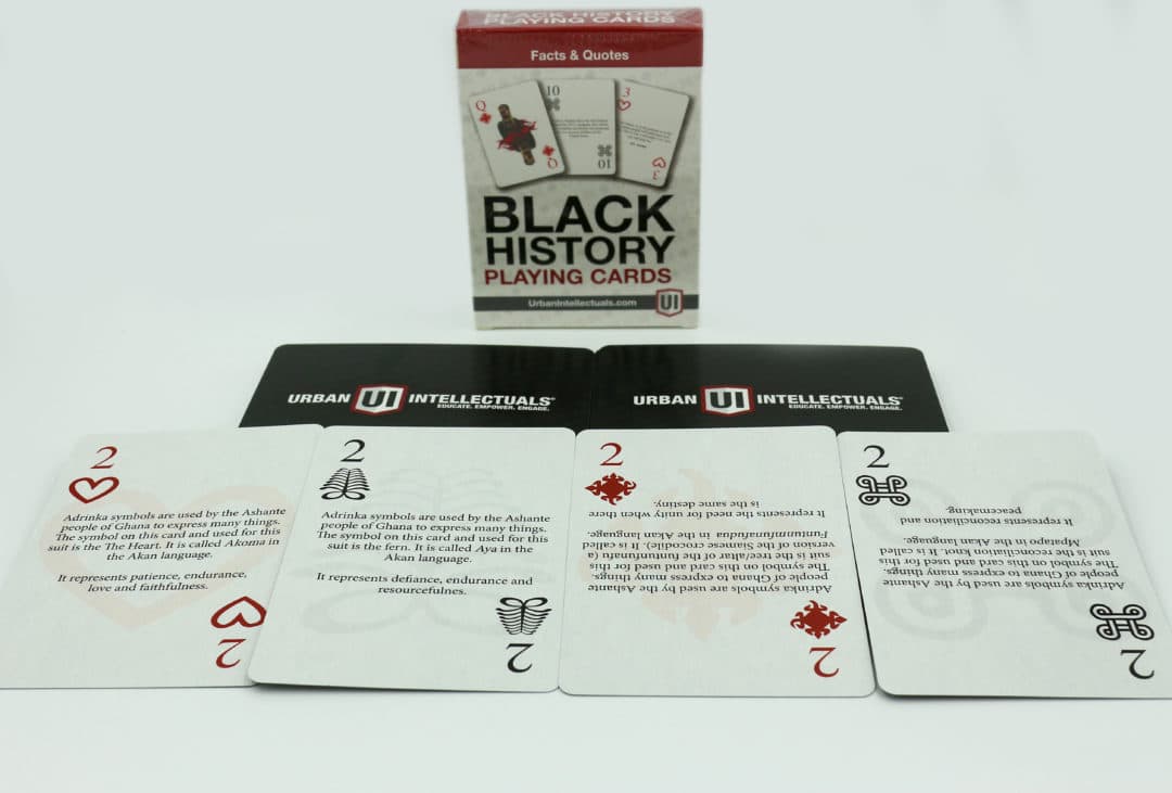 Black History Playing Cards Urban Intellectuals Store
