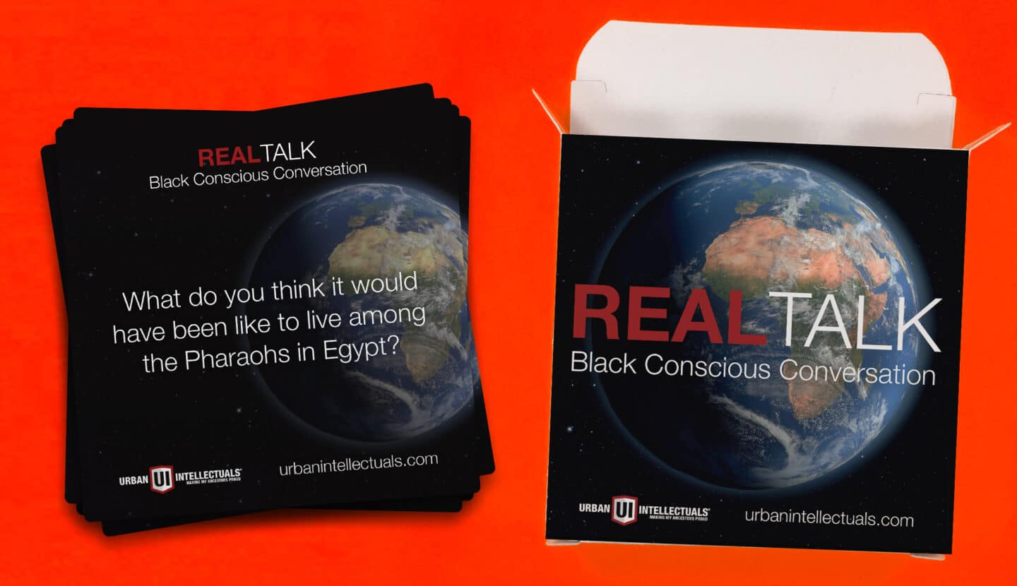 REAL TALK Consciousness Black Conversation Urban Intellectuals Store