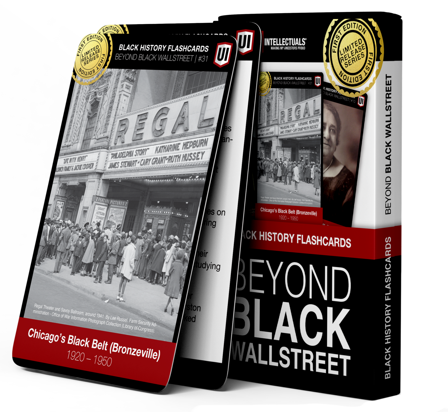 Beyond Black Wall Street Black History Flashcards FIRST EDITION (only