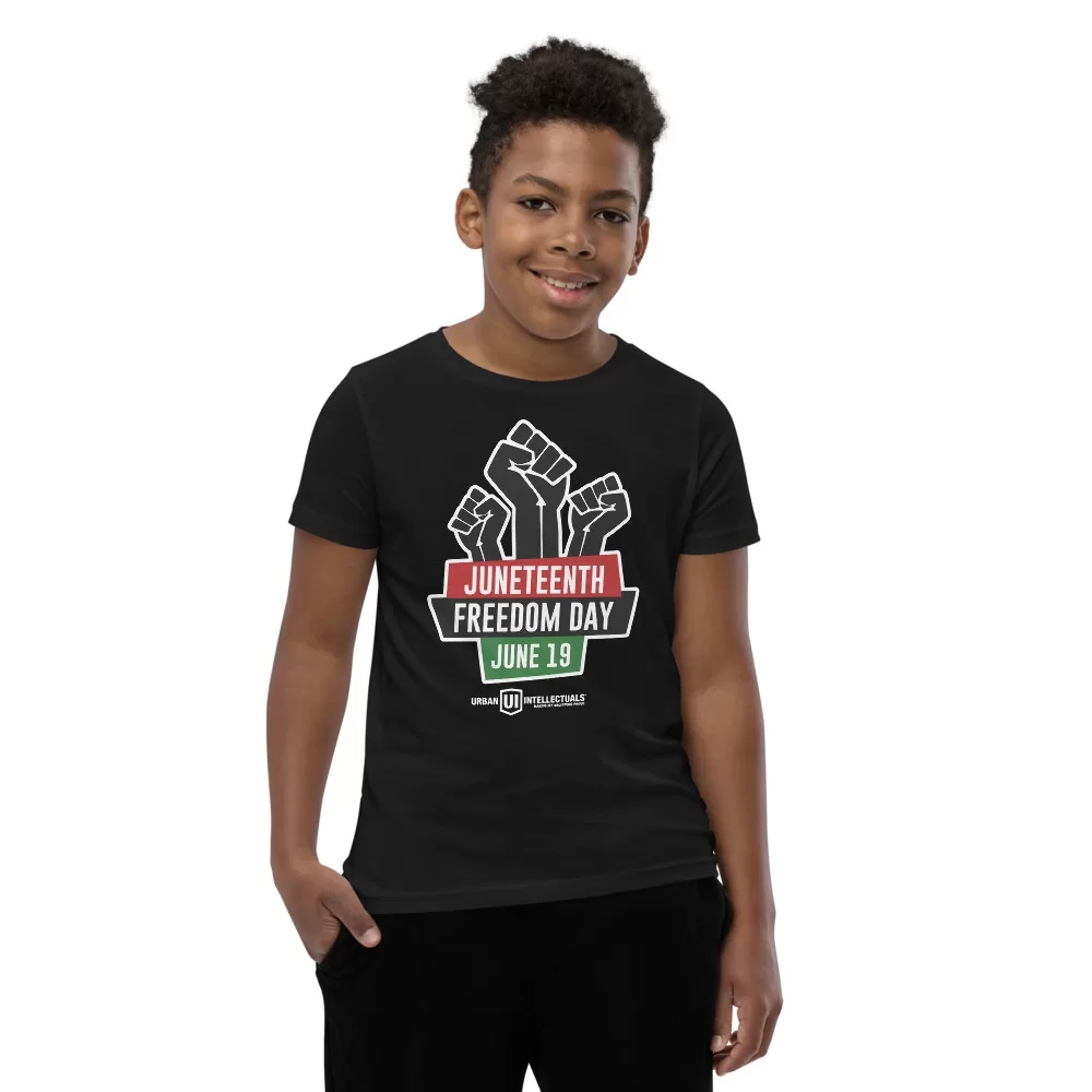 Toddler Juneteenth T-Shirt - Kids Celebration Shirts 2T-8T With African American Cultural Designs
