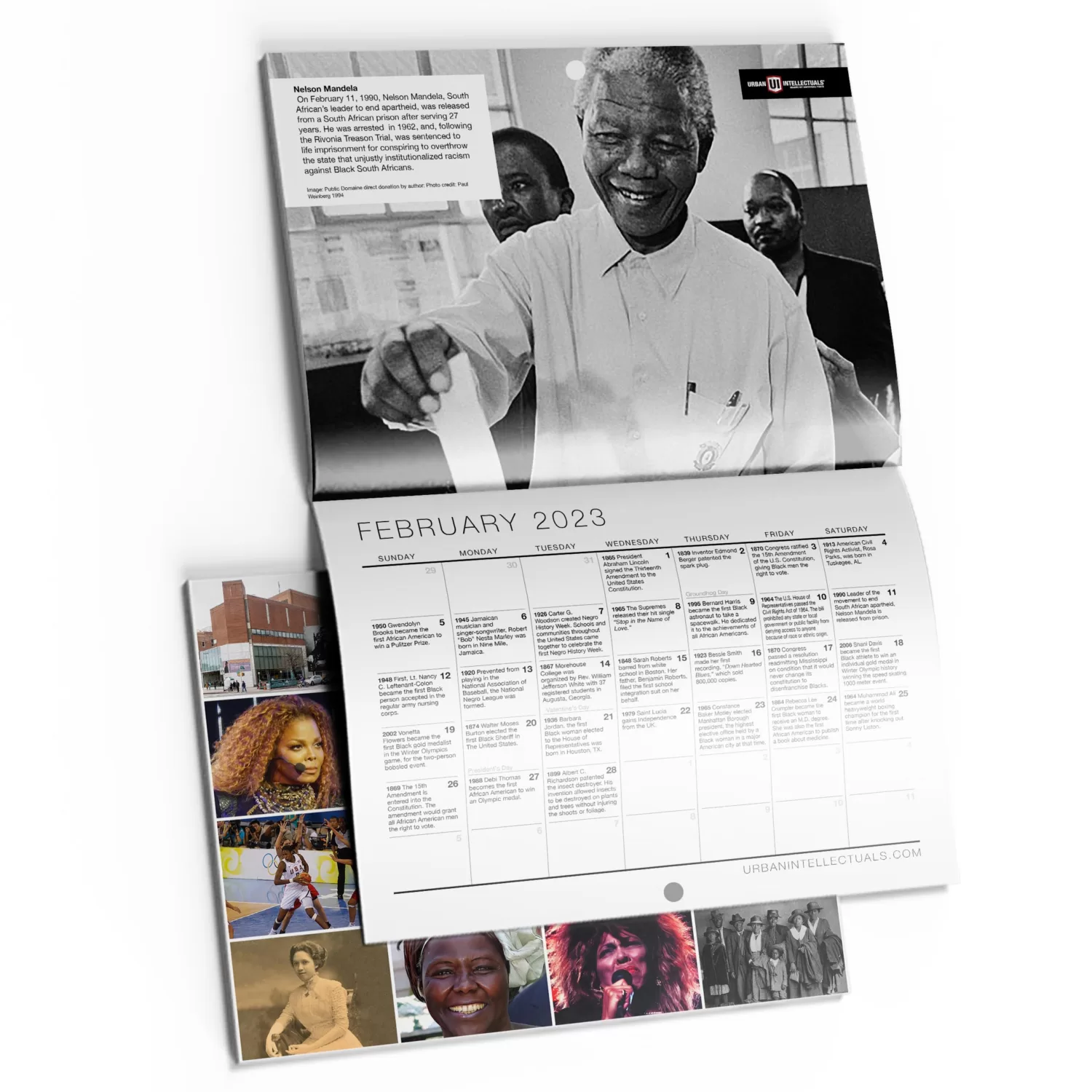 2023 Black History 365 Facts Wall Calendar | Urban Intellectuals Store