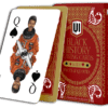 Black History BH Playing Cards Maroon