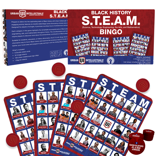Black History STEAM Bingo by Urban Intellectuals