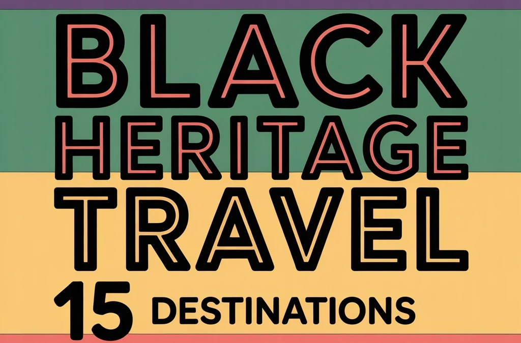 The Ultimate Guide to Black Heritage Travel: 15 Destinations That Will Transform Your Family's Connection to History