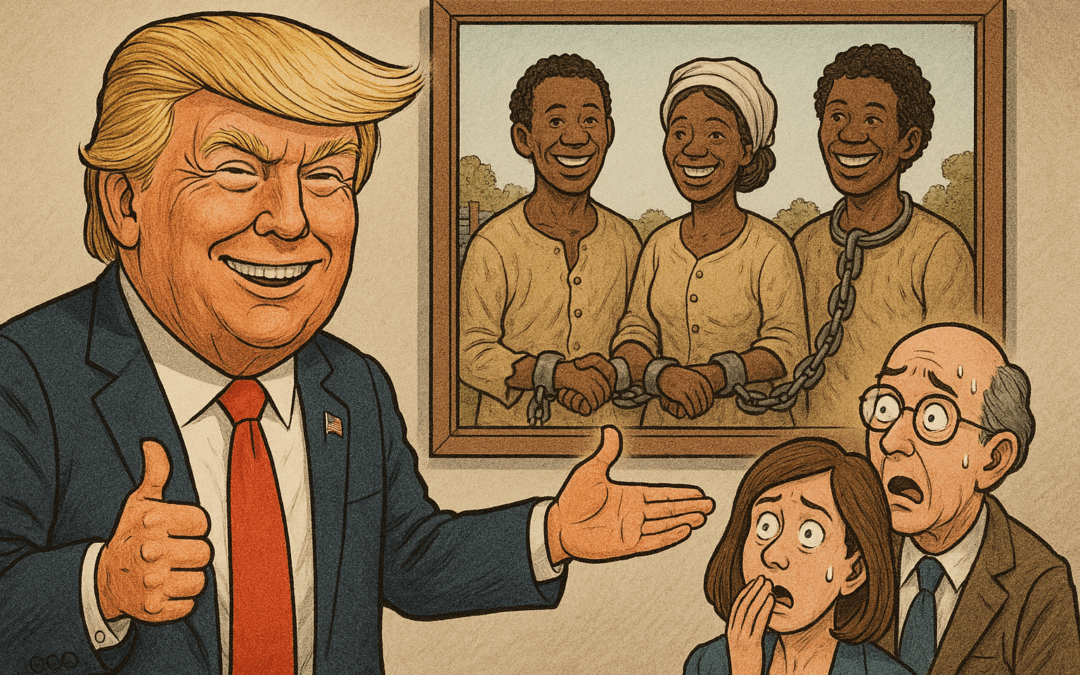 Trump Orders Museums to Stop Talking About Slavery: ‘Too Negative About America’