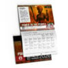 2026 Black History 365 Facts Wall Calendar - Power to the People