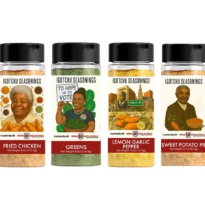 Igotchu Seasonings x Urban Intellectuals Black History 4 seasonings bundle