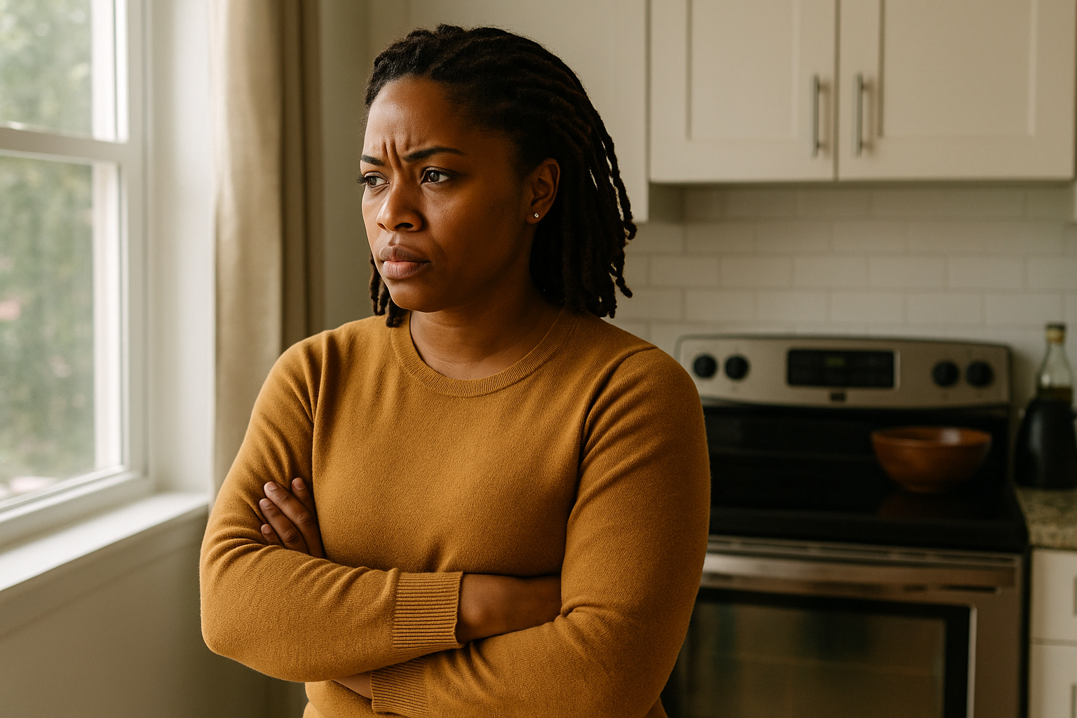 Illustration representing the threat of Project 2025 to Black families