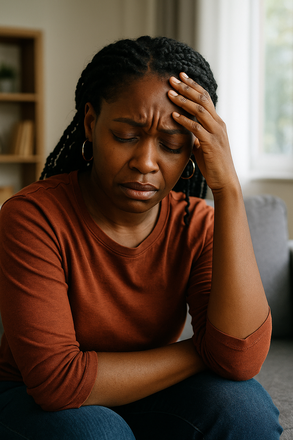 Black family impacted by government shutdown