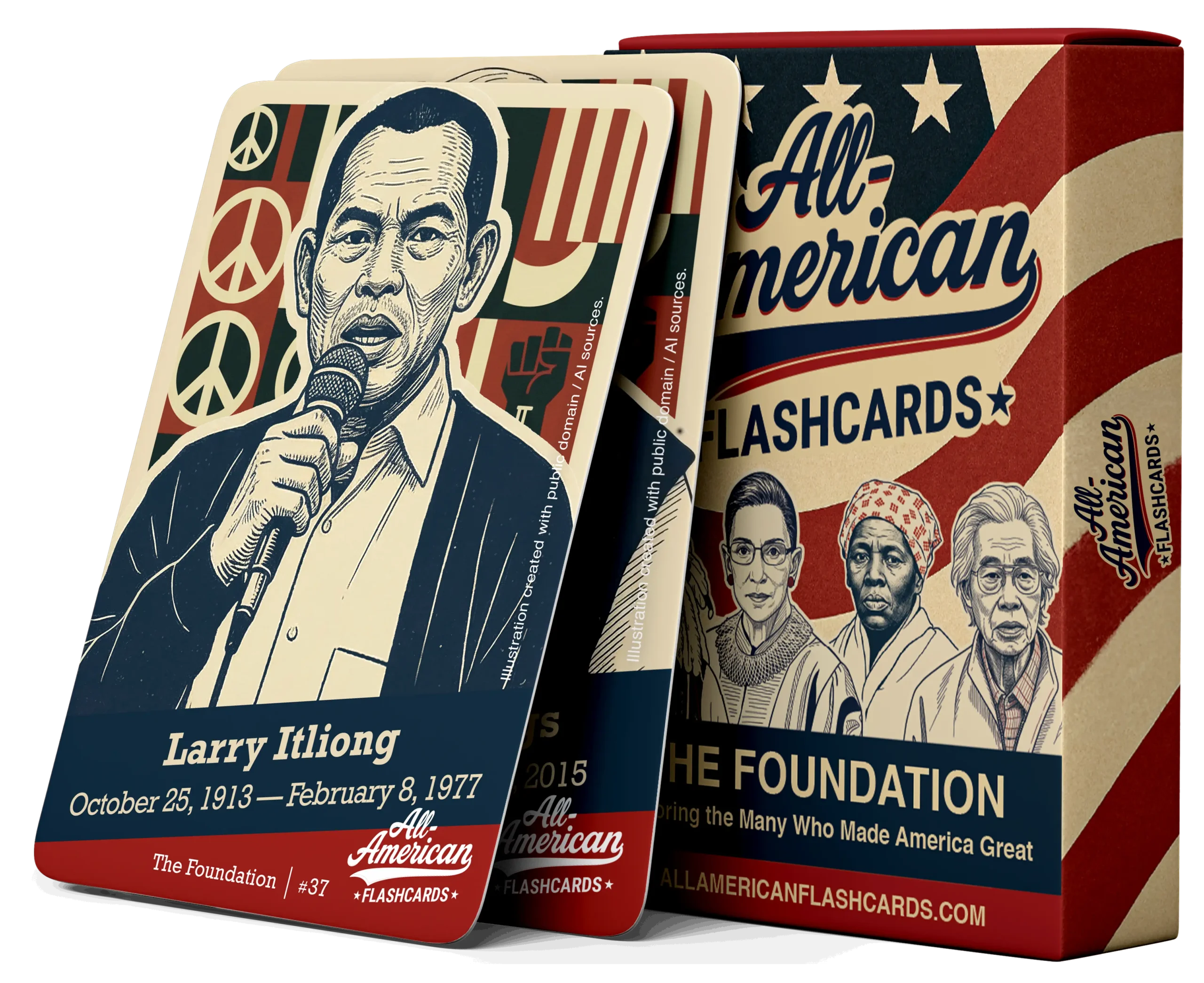 All American Cards – Box_Cards Larry Itliong